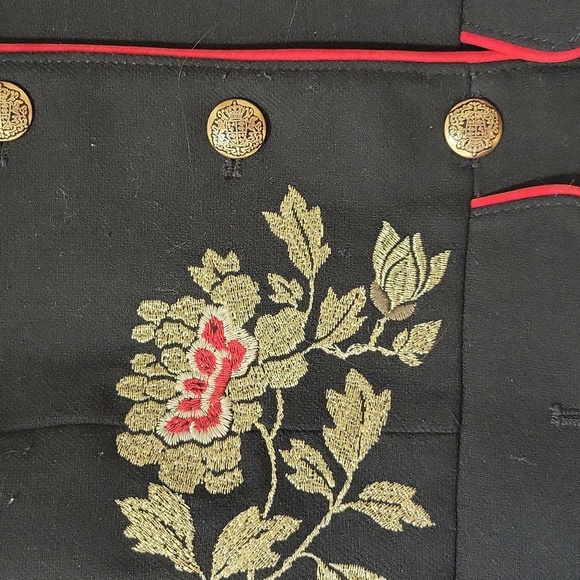 Zara Military  style embroidered - Picture 4 of 7